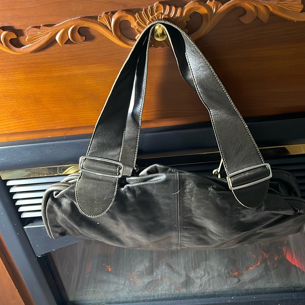 Rudsak brown leather never worn mini duffel bag purse. Stunning leather